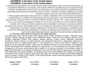 REPORT ON SYSTEMIC IMPUNITY IN THE CASE OF EYÜP BİRİNCİ 11